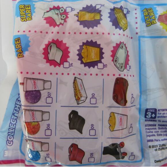 SONIC DRIVE IN WACKY PACK Mini Brands #08 Visor New/Unopened Toys Collectible - Picture 4 of 5